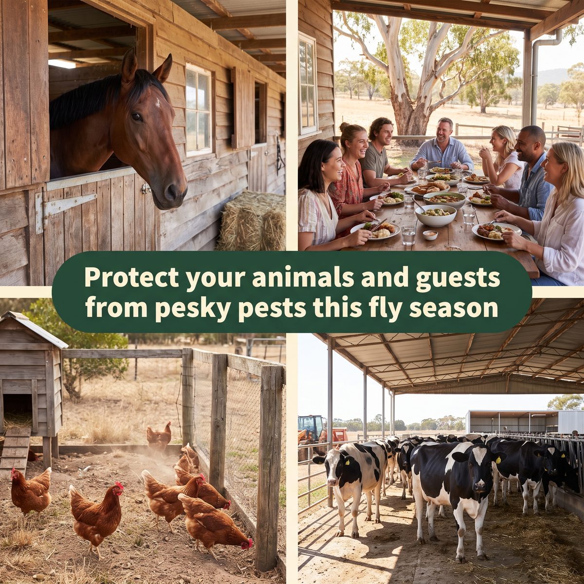 Protect your animals and guests this fly season